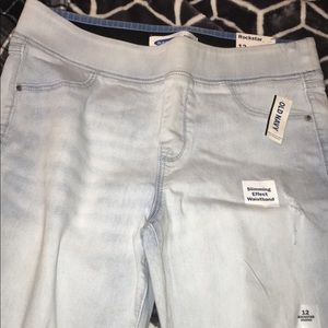 Brand New White Ripped Jeggings